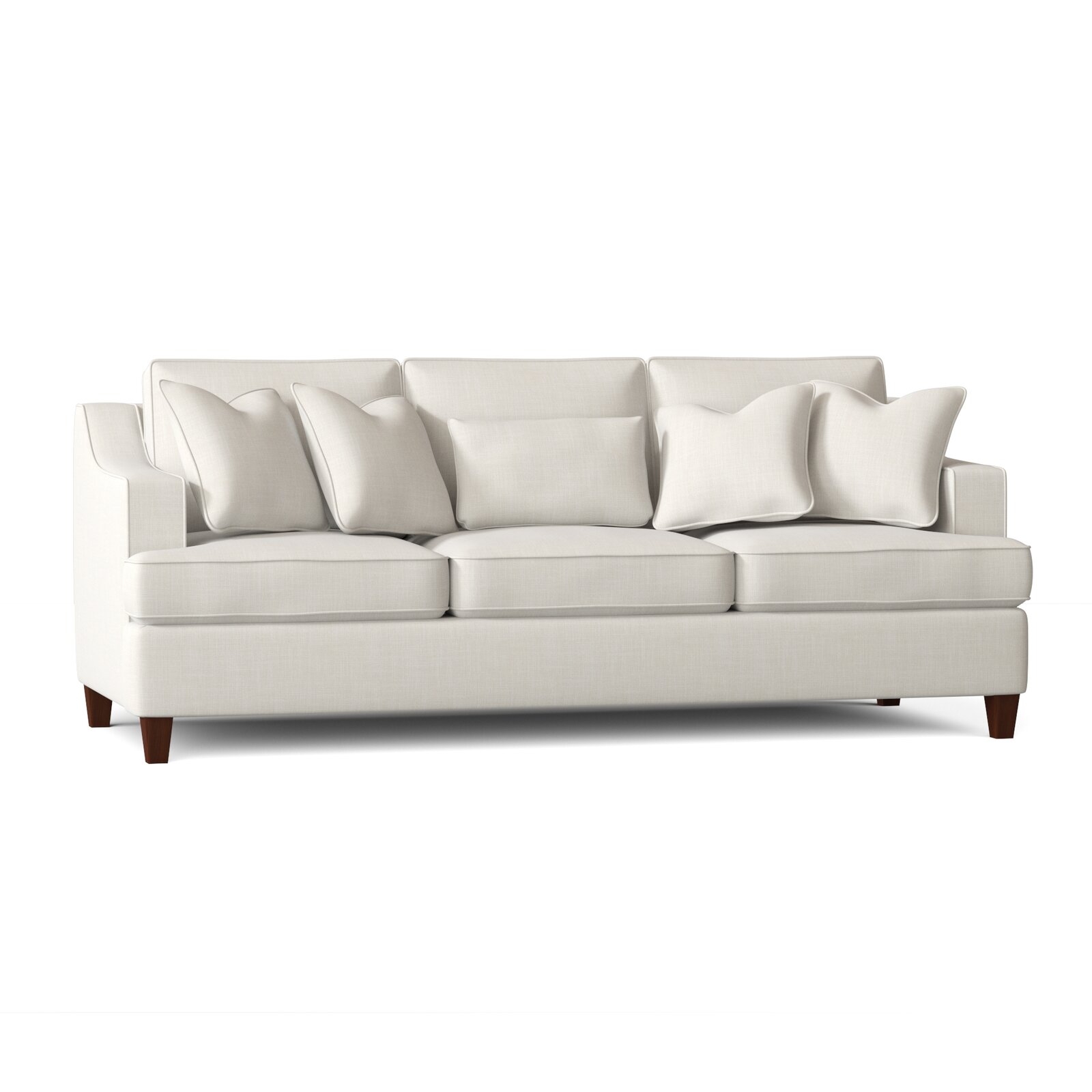 Sonny 91" Recessed Arm Sofa with Reversible Cushions - Image 0