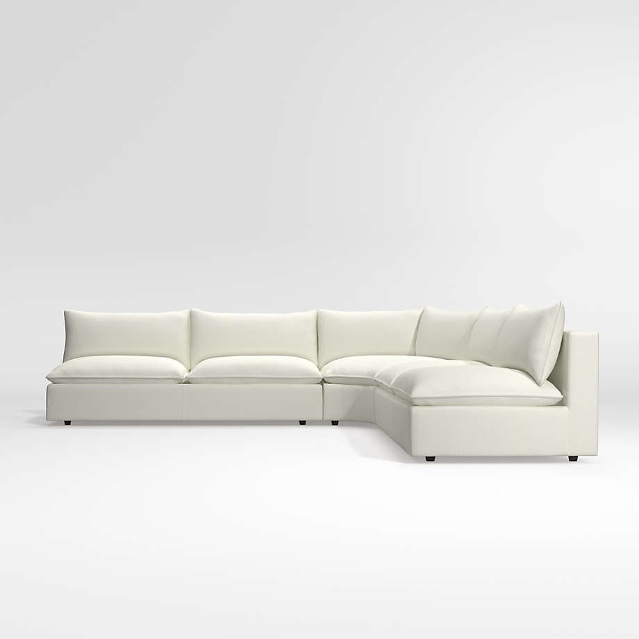 Lotus Deep 3-Piece Wedge Sectional Sofa - Image 0