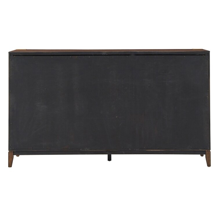 6 Drawer 64" W Solid Wood Dresser - Image 10