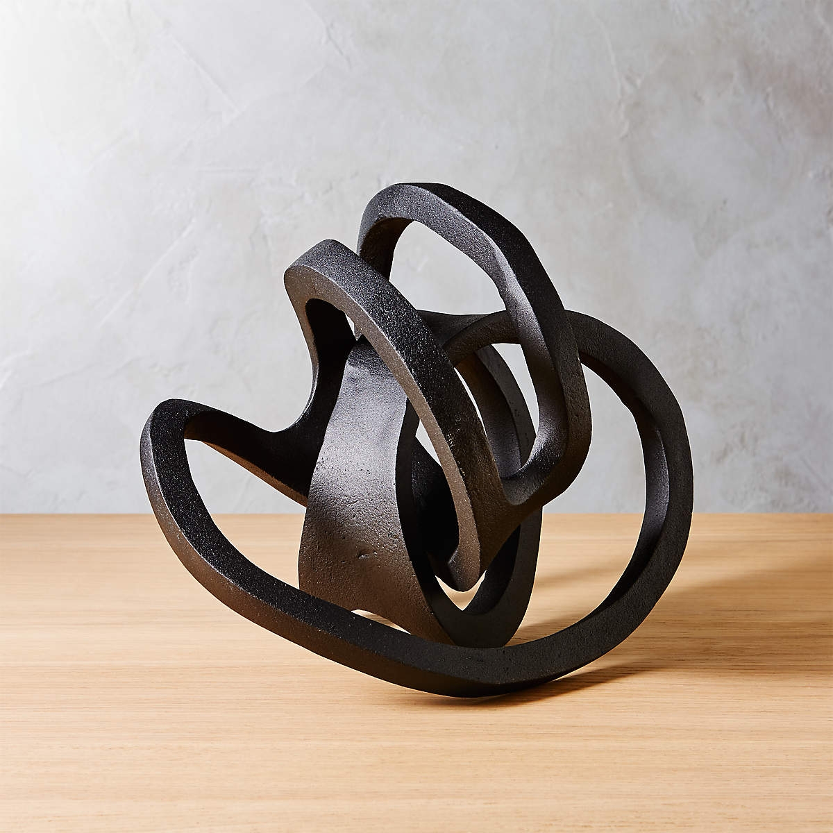 Infinity Black Knot Sculpture, Restock in mid january,2024. - Image 2