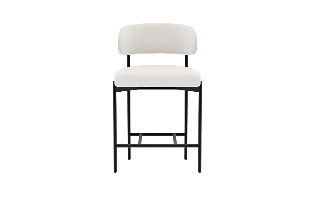Hollis Metal Framed Upholstered Counter Stool - Image 0