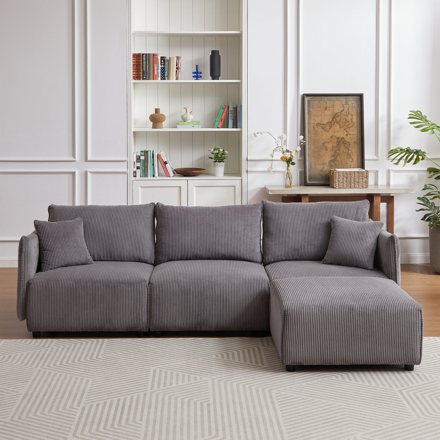 Contour & Co. | Minimalist Modular Cloud Couch with Chaise - Image 0