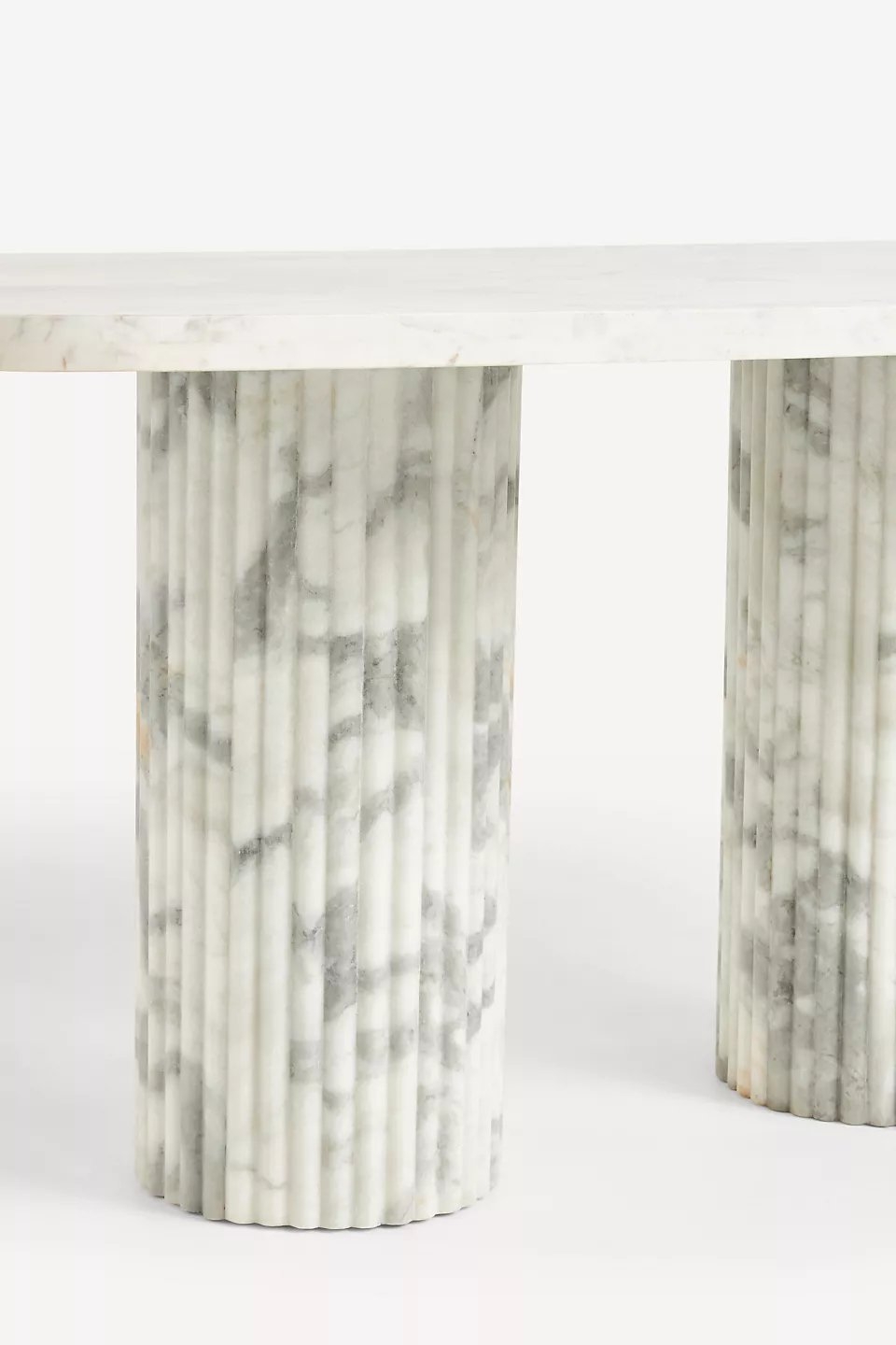 Kanta Rectangular 72" Marble Dining Table - Image 2