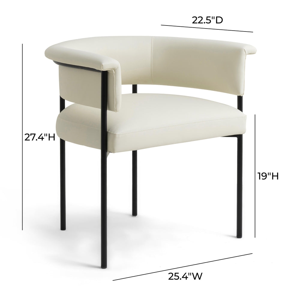 Taylor Performance Vegan Joanna Dining Chair - Image 5