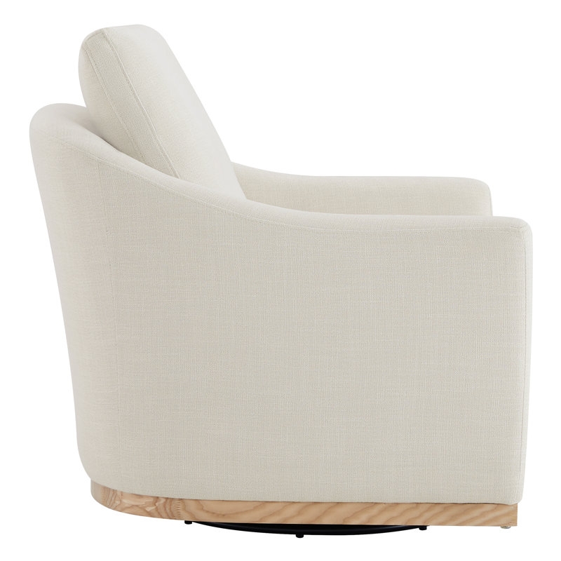 Deary Swivel Barrel Chair