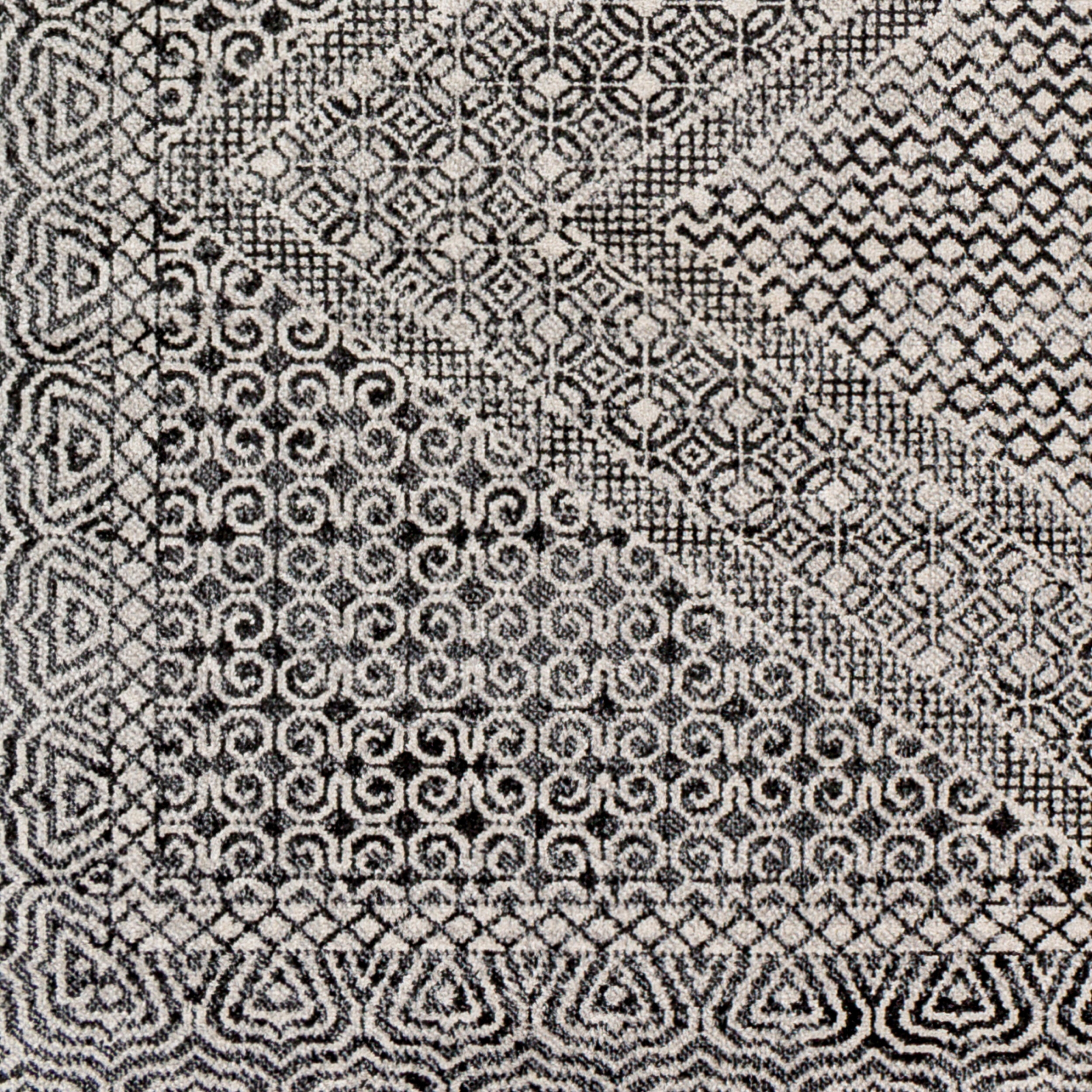 Lavadora Gray Indoor 2'7" x 7'3" Machine Woven Rug - Image 2