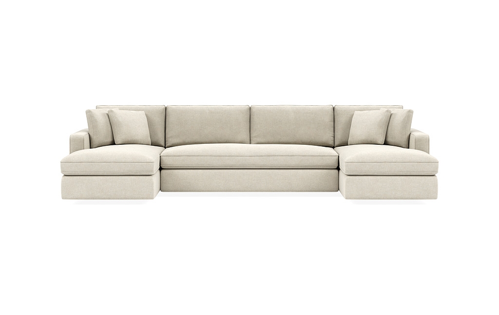 James 3-Piece 4-Seat U Chaise Sectional - Image 0