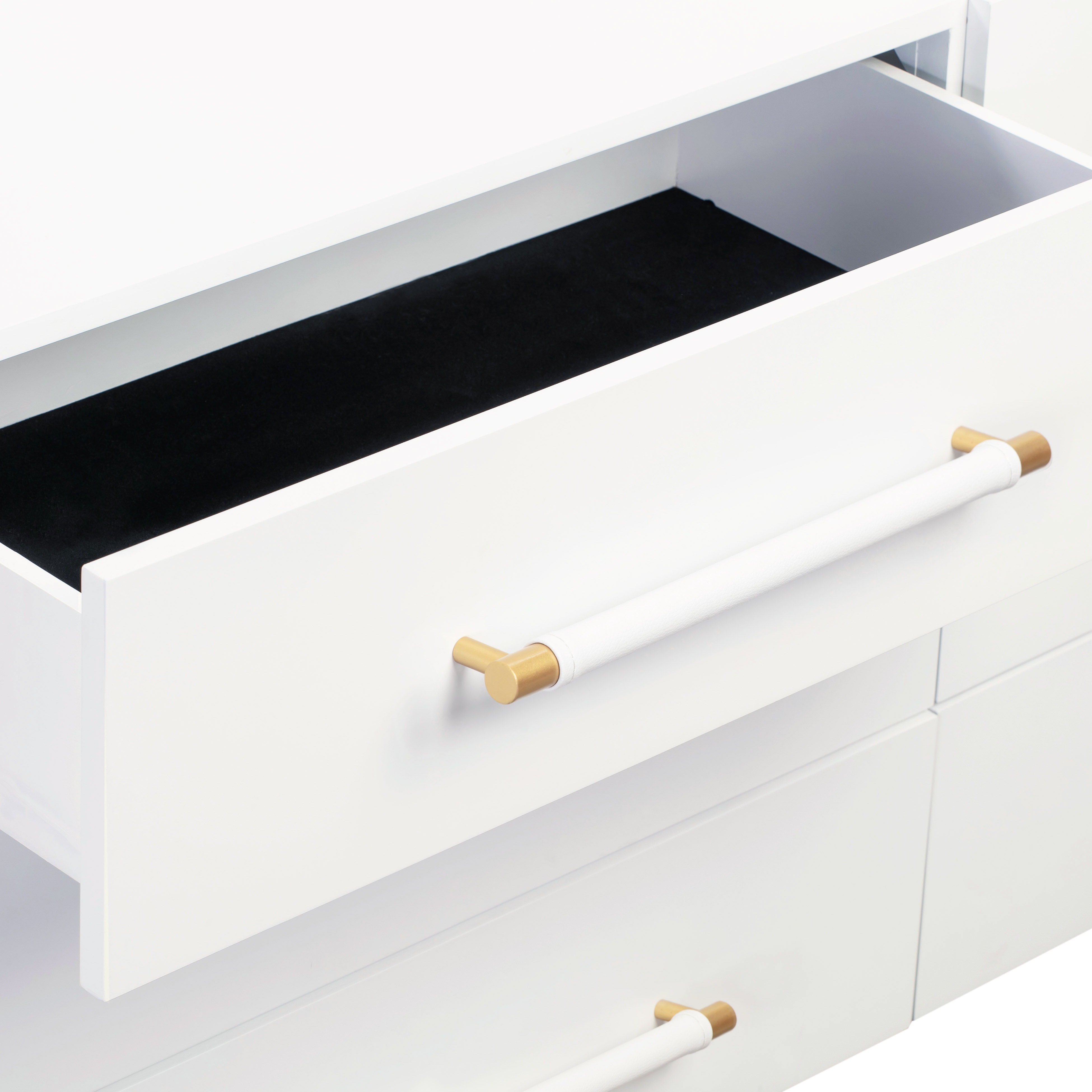 Trident White 6 Drawer Dresser - Image 5