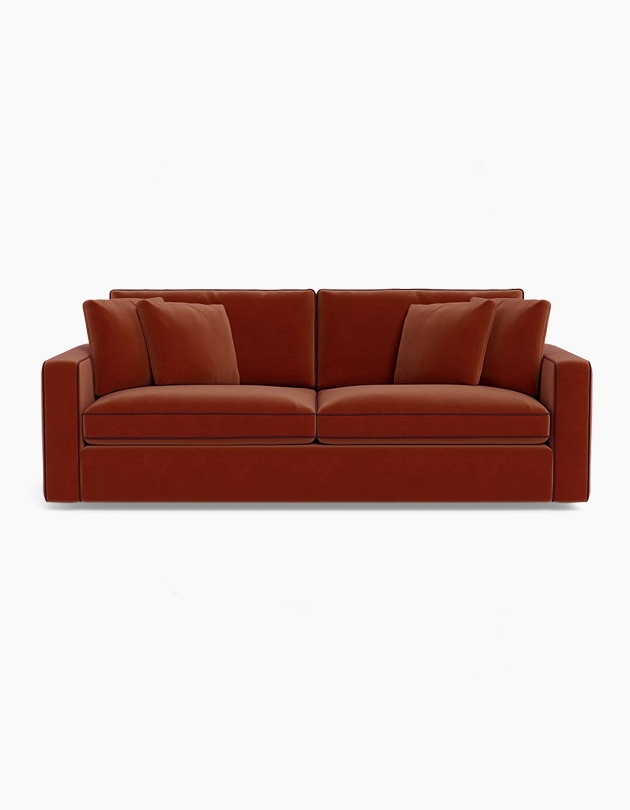 James 2-Seat Sofa with Contrast Piping - Image 0