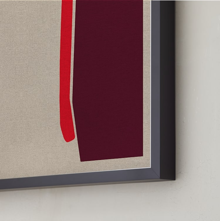 A-walk around the block, 54" x 40", Matte Black, Standard - Image 2