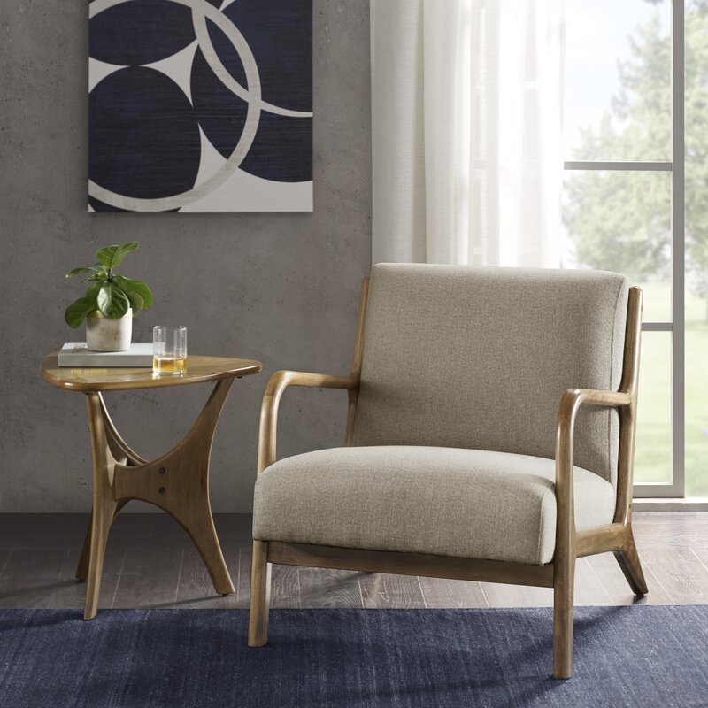Ronaldo Upholstered Lounge Chair - Image 1
