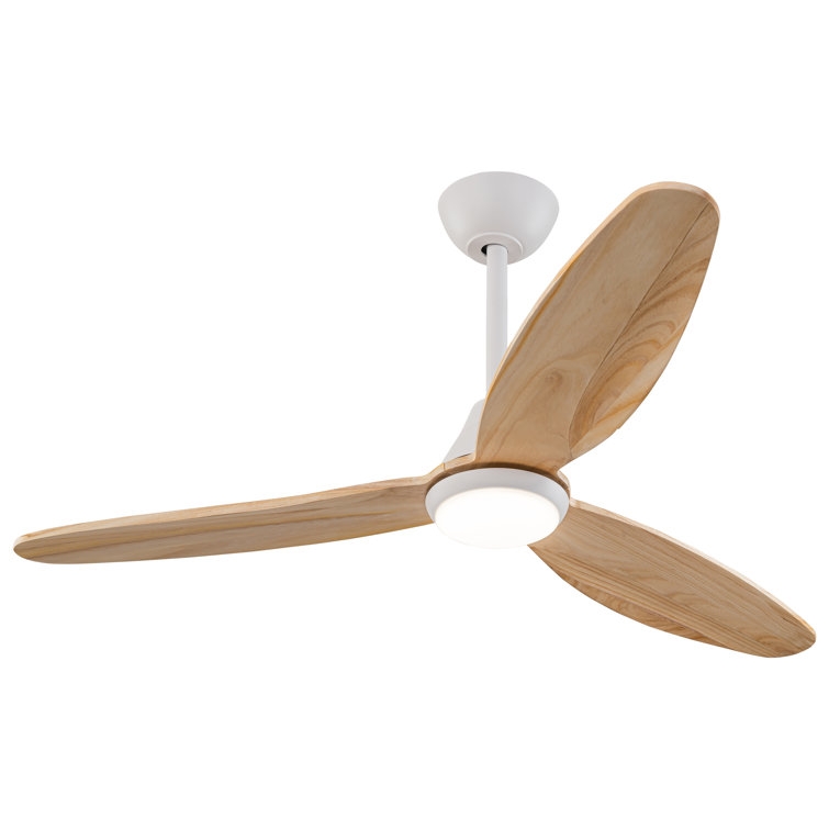Jarna 48'' 3-Blade DC Ceiling Fan with 3CCT dimmable LED Lights and Remote Contontrol - Image 0