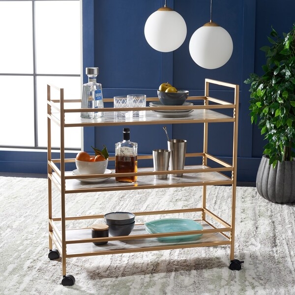 Idria 3 Tier Bar Cart - Image 1