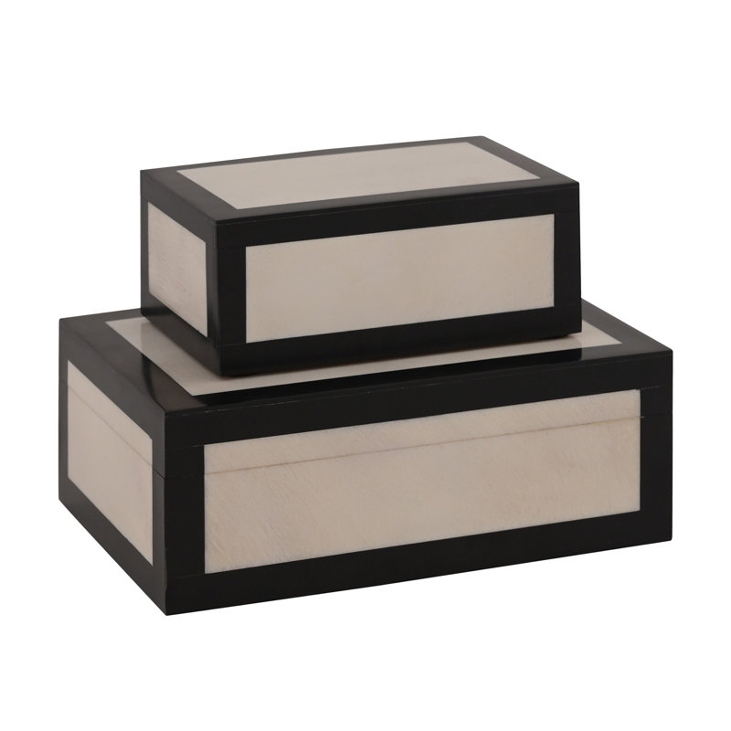 Alba 2 Piece Inlay Frame Edge Decorative Nesting Boxes - Image 0