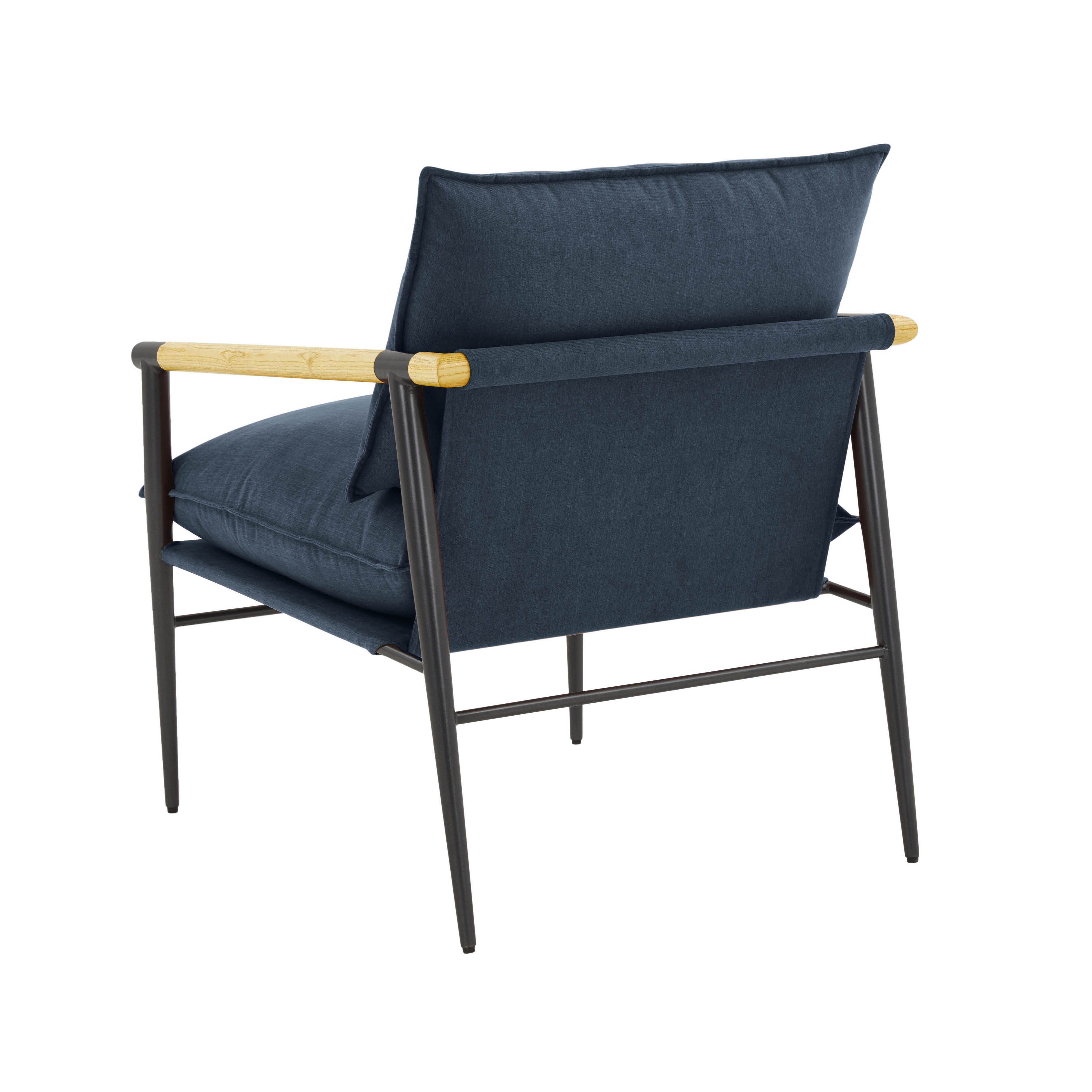 Cali Navy Accent Chair - Image 3