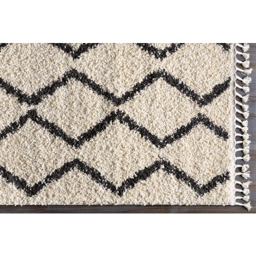 Berber Shag Rug, 5'3" x 7'3" - Image 3