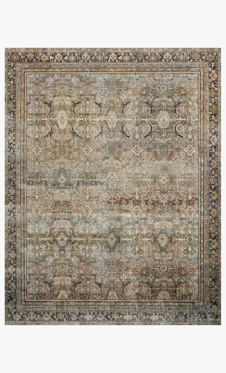 Layla LAY-03 Olive / Charcoal 5'-0" x 7'-6" - Image 0