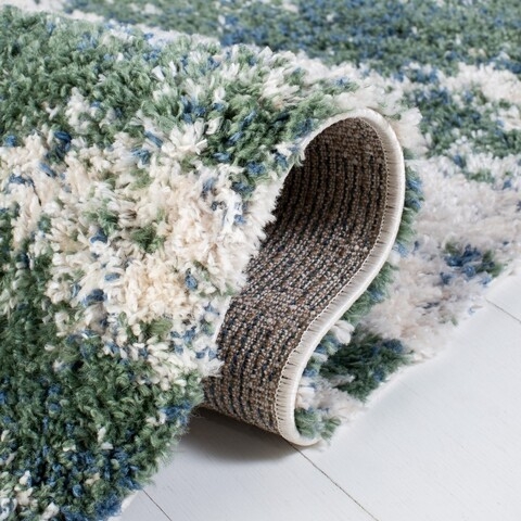 Berber Shag Collection Rug, 9'x12' - Image 2