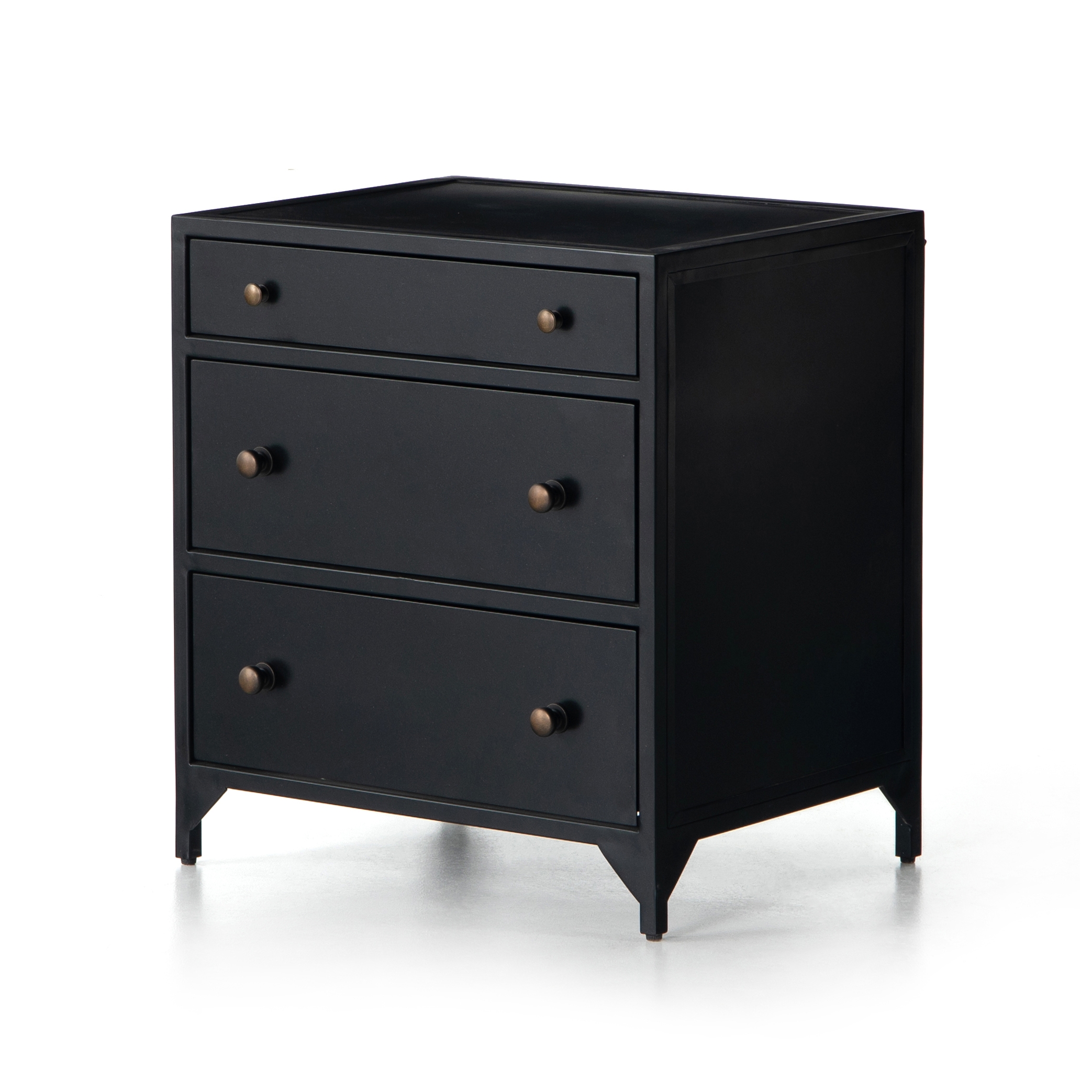 Belmont Storage Nightstand - Black - Image 0