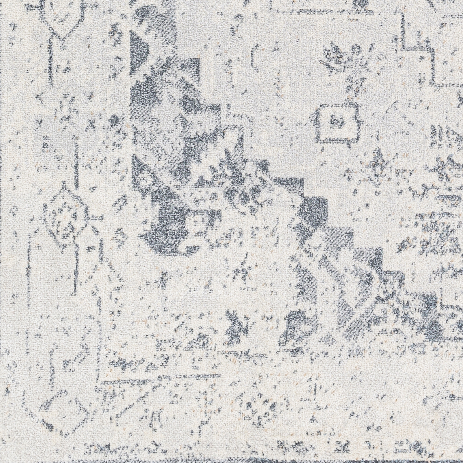 Lillian Gray Indoor 2'7" x 7'3" Machine Woven Rug - Image 1