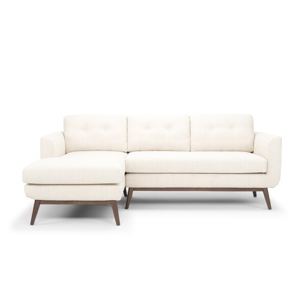 87.8" Keating Sofa and Chaise Sectional - Image 0