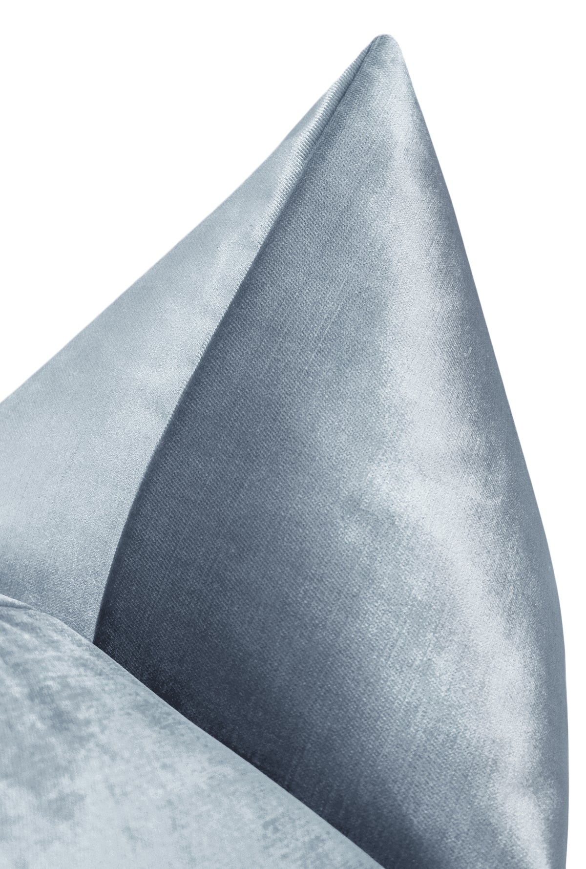 FAUX SILK VELVET // DELFT - 20" X 20" - Image 2