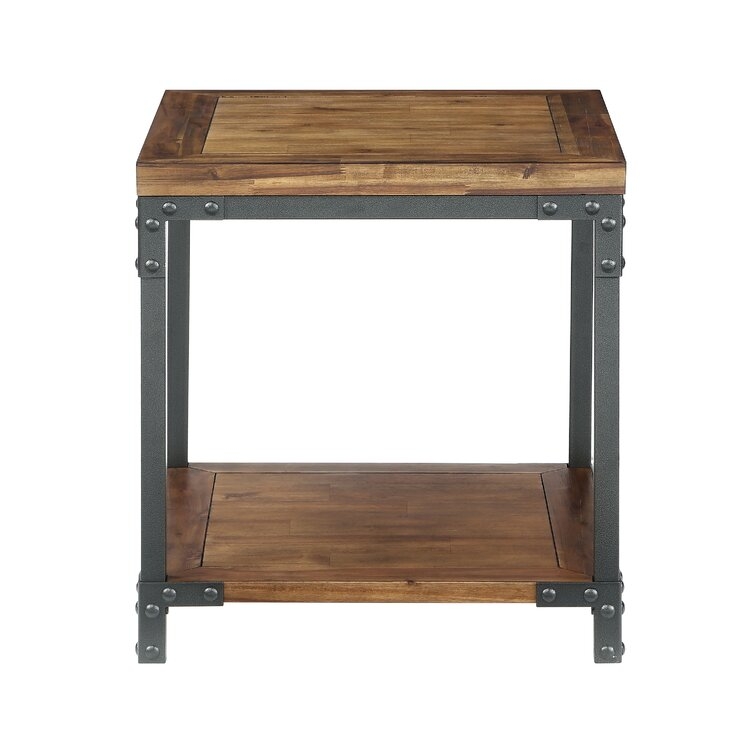 Lawrence Solid Wood End Table - Image 2