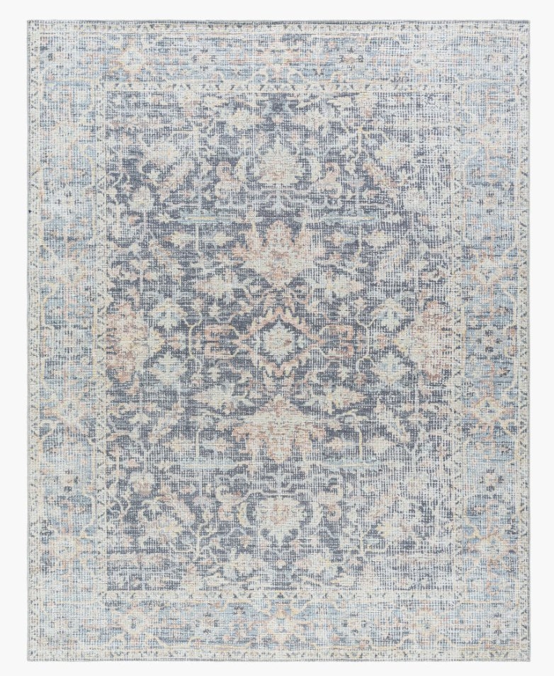 Olympic Gray Indoor 9'2" x 12' Machine Woven Rug - Image 0