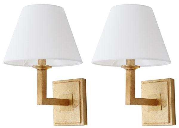 Pauline 14.5-Inch H Wall Sconce - Gold - Safavieh - Image 1