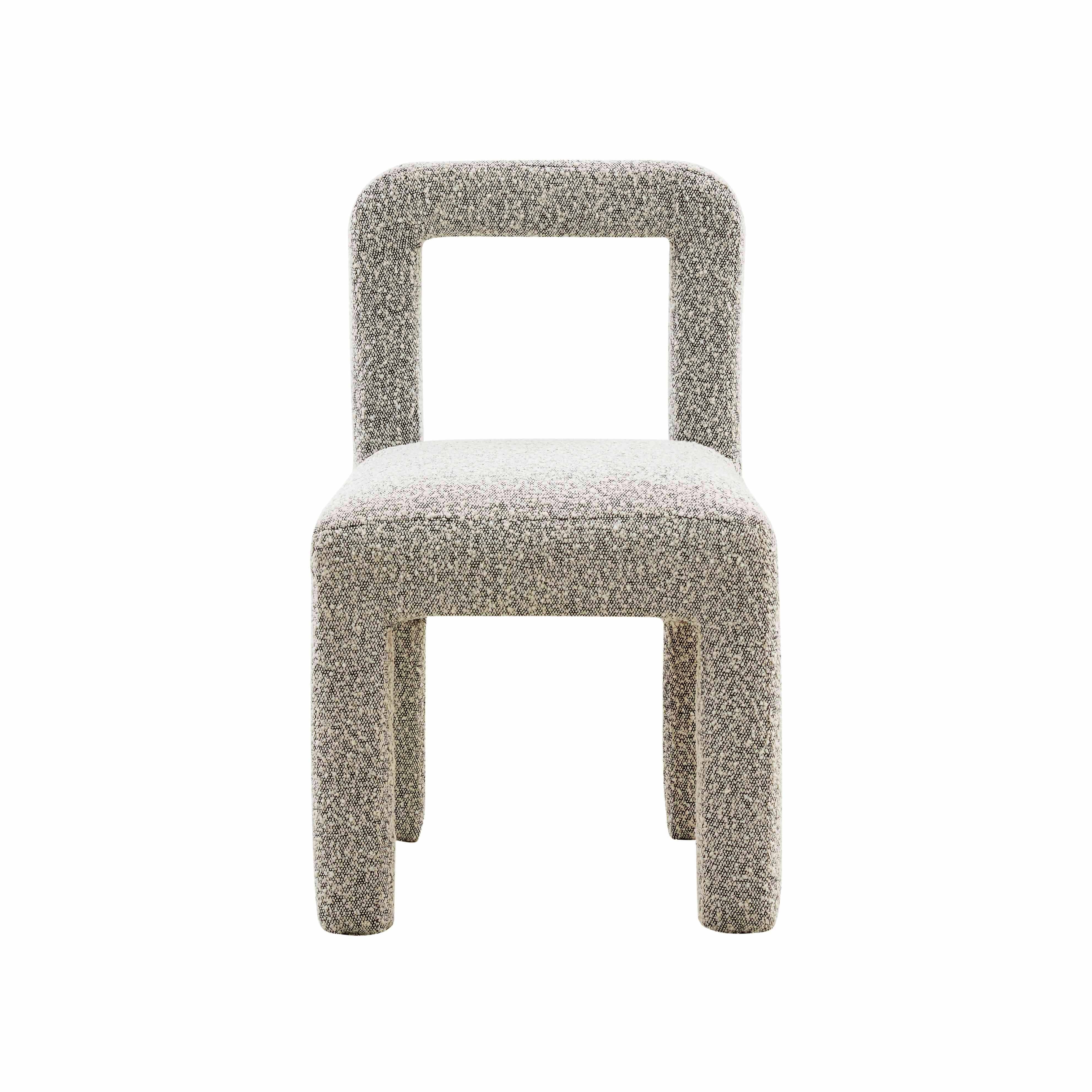 Hazel Morgan Boucle Dining Chair - Image 1