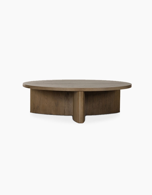 Toli Coffee Table-Wood-Rustic Grey - Image 0