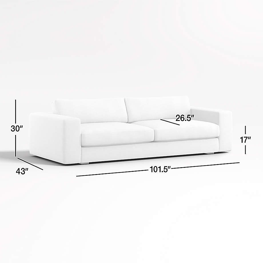 Oceanside Deep Low 101.5" Grande Sofa - Image 5