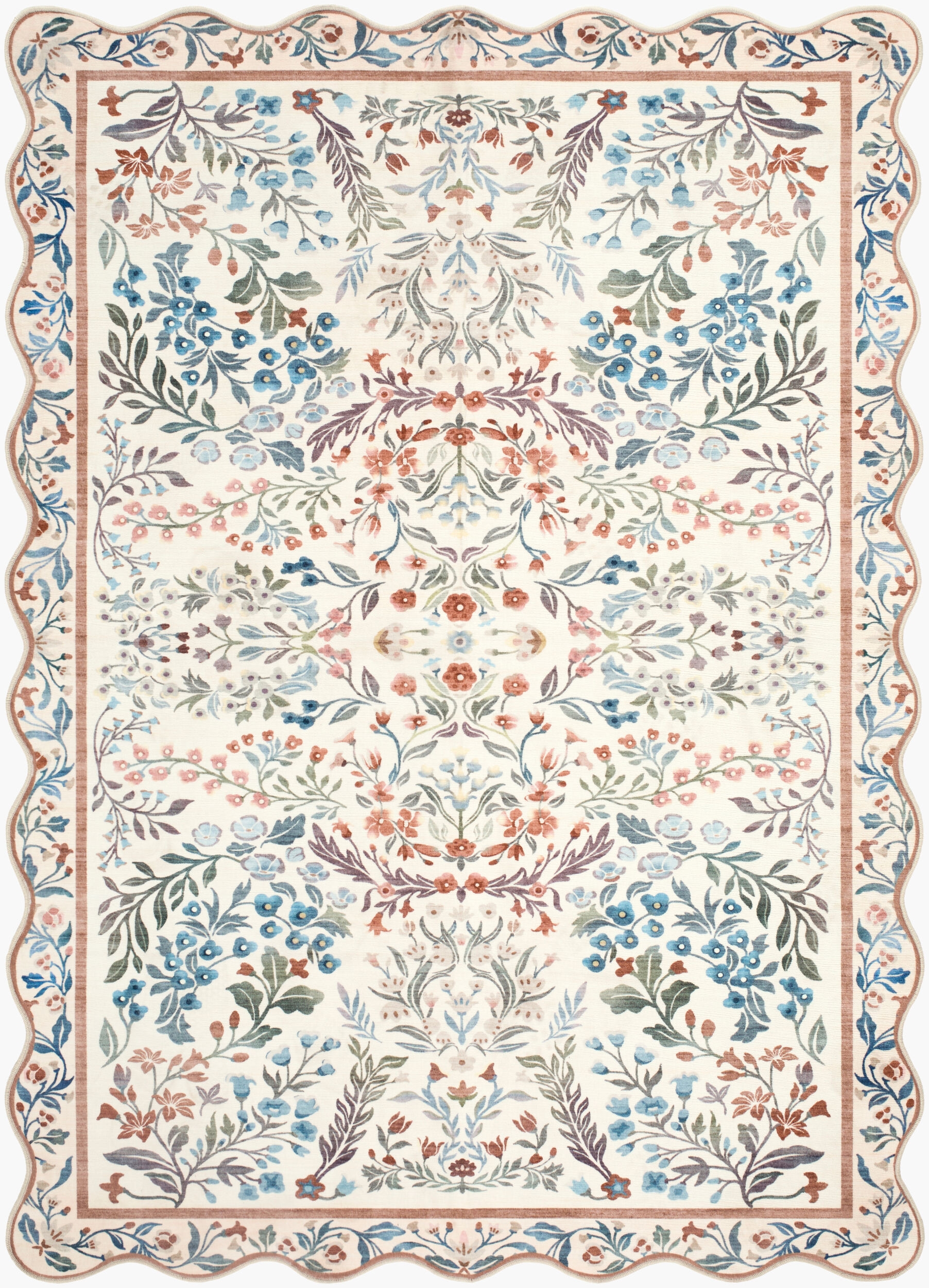 Lavable  Indoor 7'6" x 9'5" Machine Woven Rug - Image 0