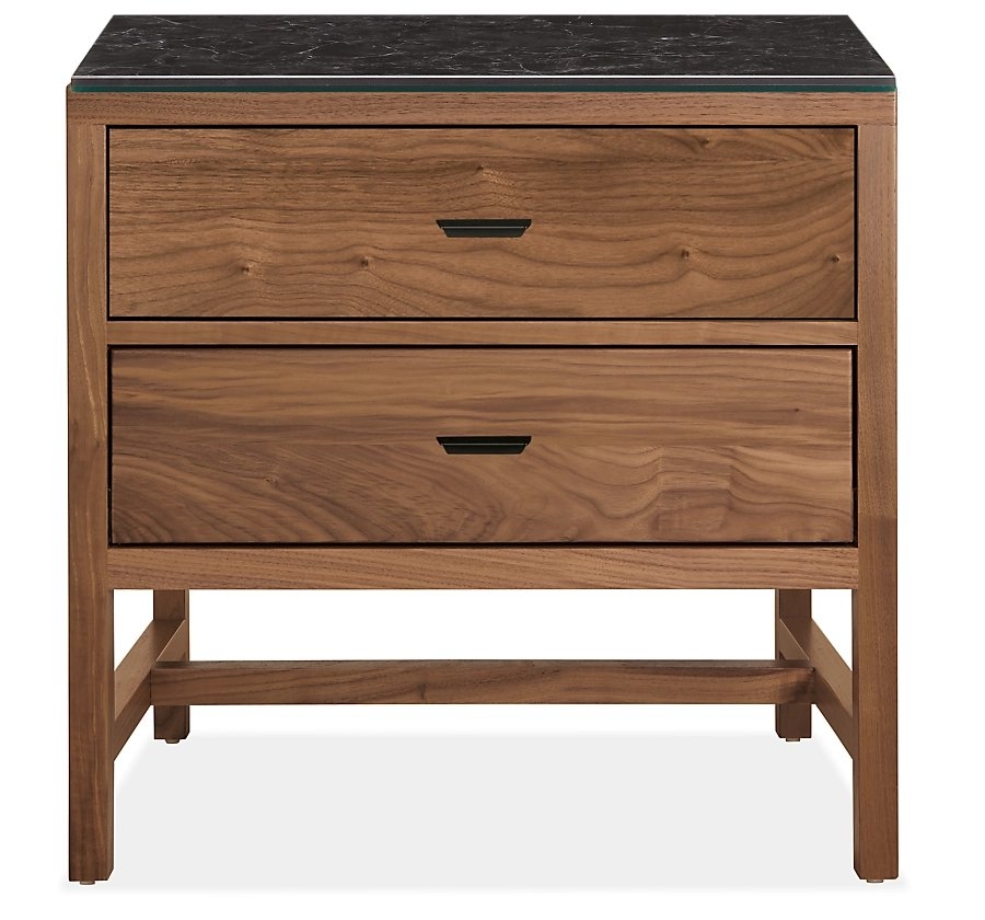 Berkeley 26w 20d 25h Two-Drawer Nightstand with Top Option - Image 0