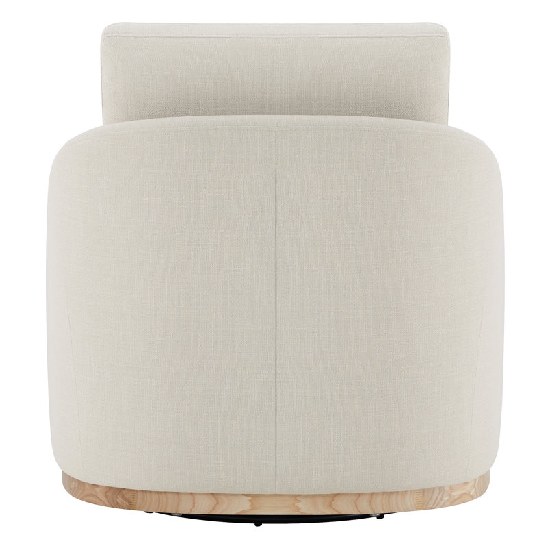 Deary Swivel Barrel Chair - Thumbnail 3