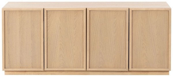 Zeus 4 Door Wood Media Stand - Image 0