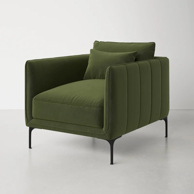 Rae Upholstered Armchair - Image 0