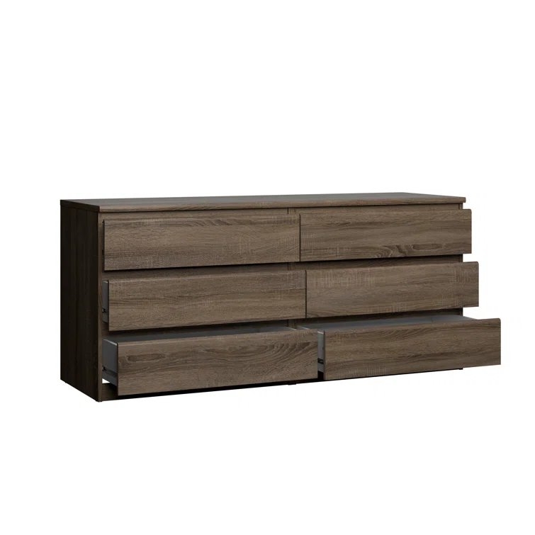 Kepner 6 Drawer Double Dresser - Truffle - Image 3