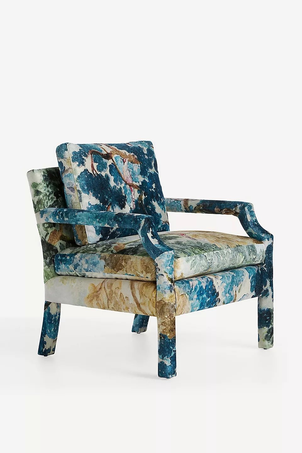 Delaney Judarn Velvet Accent Chair - Image 2