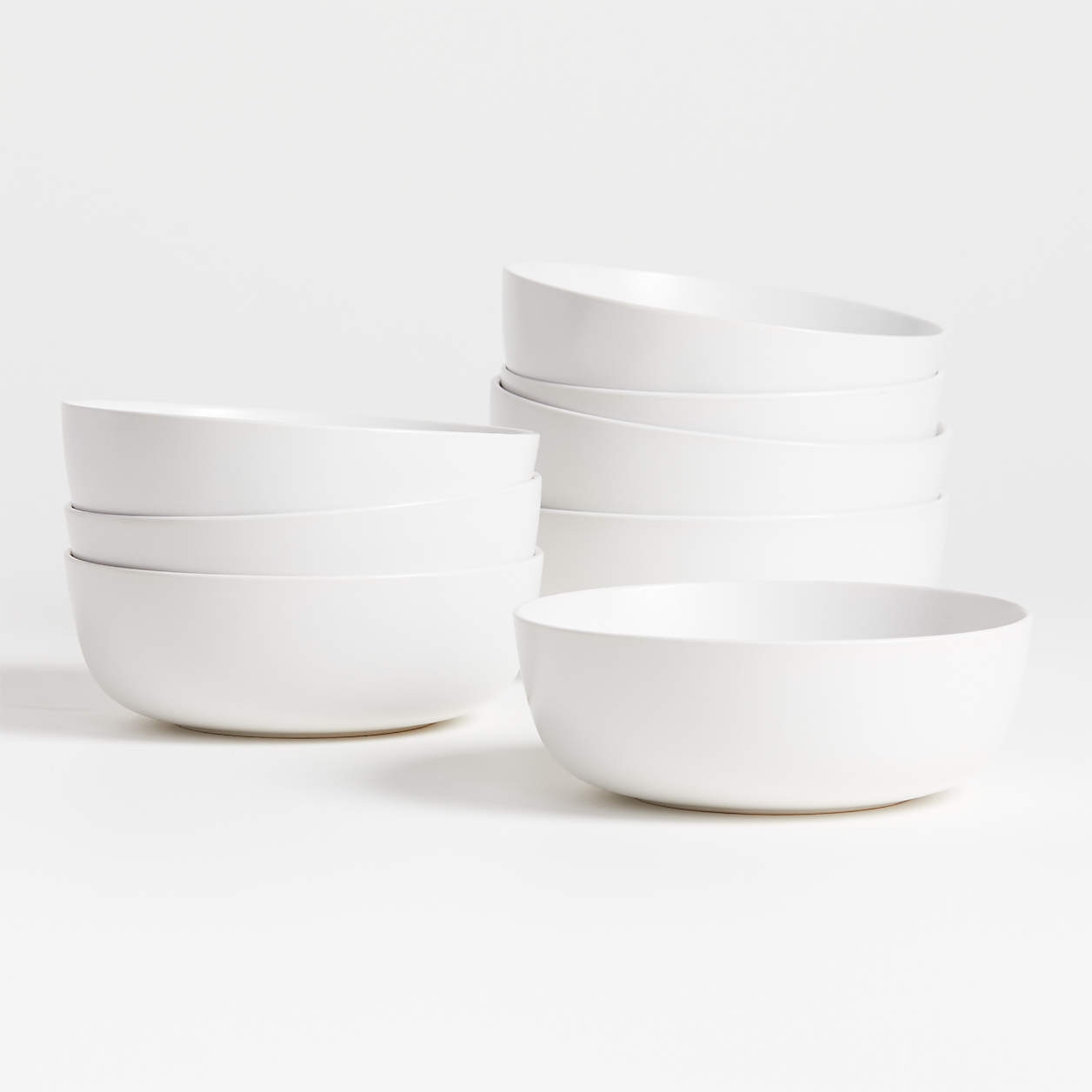 S/8 Wren Matte White Cereal Bowl - Image 0