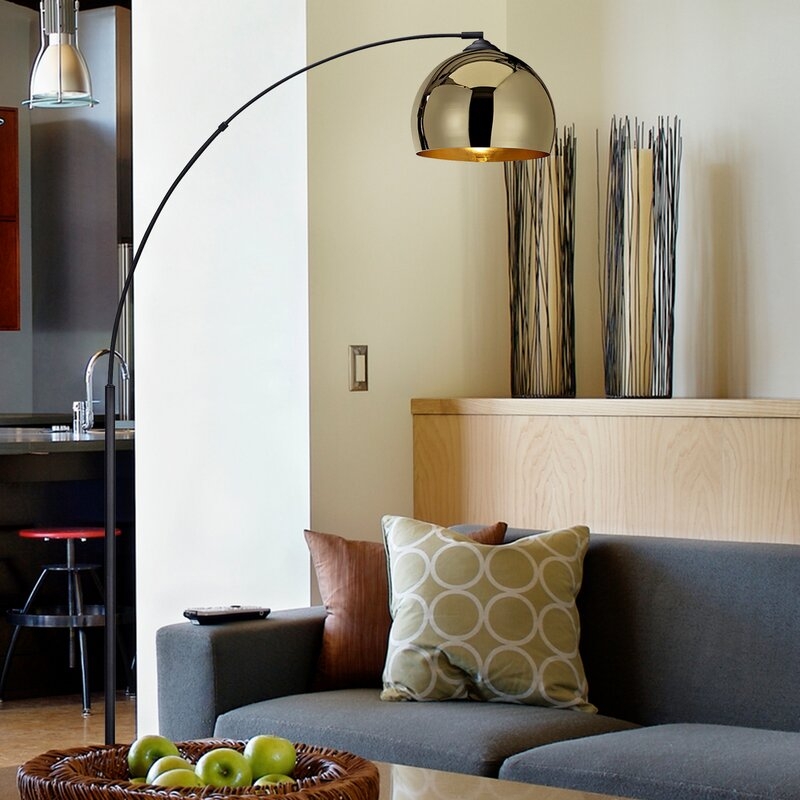 Sevag 67" Arched Floor Lamp - Image 1