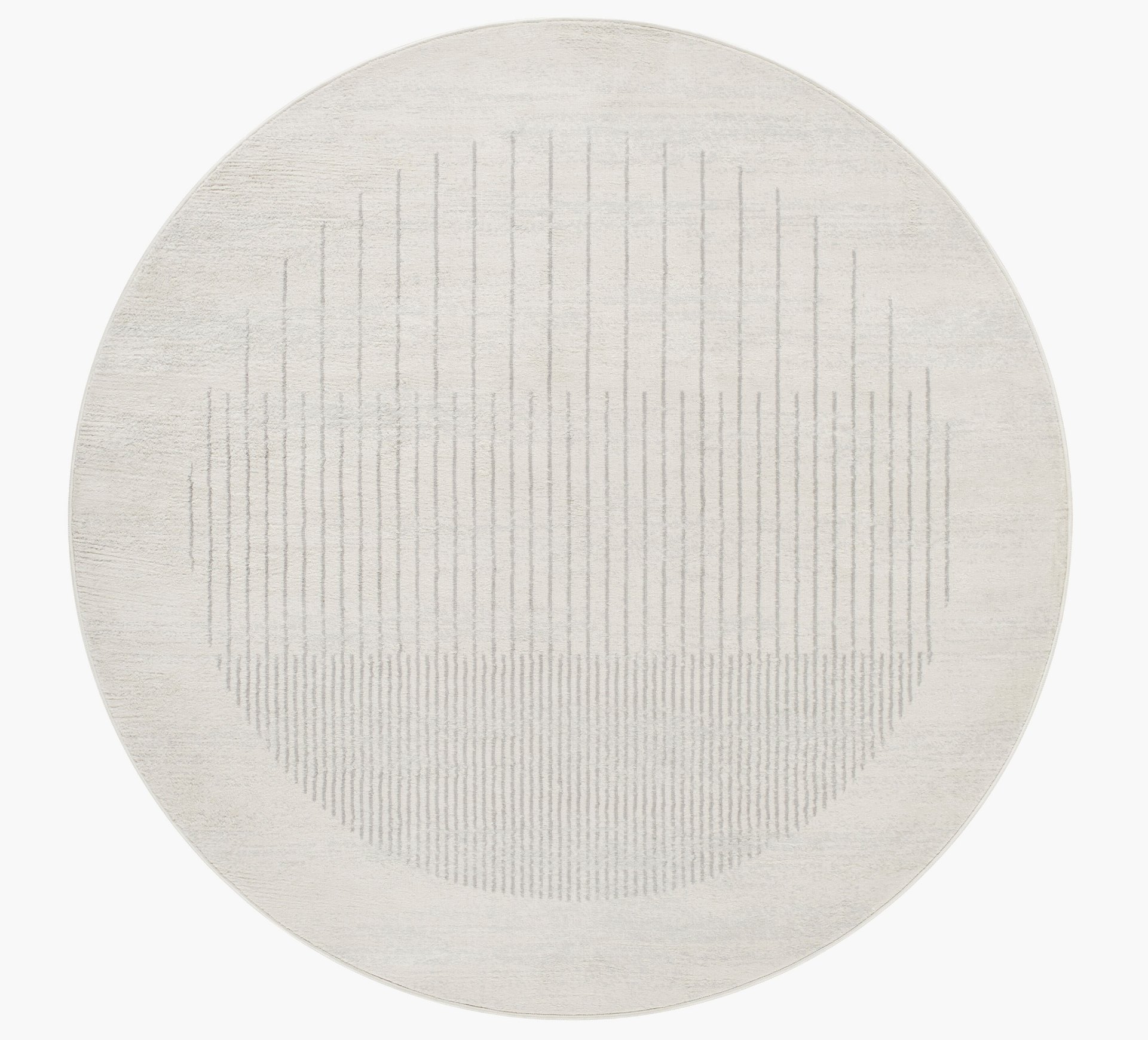 Floransa Beige Indoor 6'7" x 6'7" Machine Woven Rug - Image 0