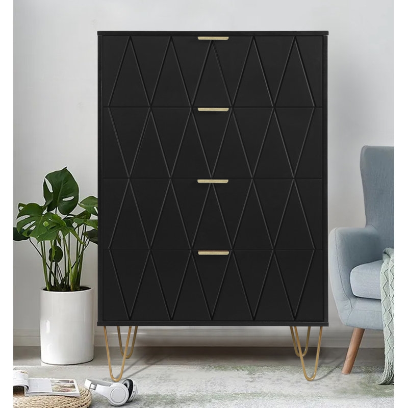 Marable 4 Drawer 23.6" W Chest - Image 0