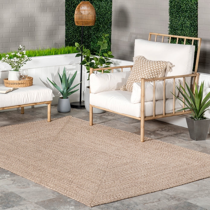 Wynn Braided Indoor/Outdoor Area Rug 8'x11' - Image 1