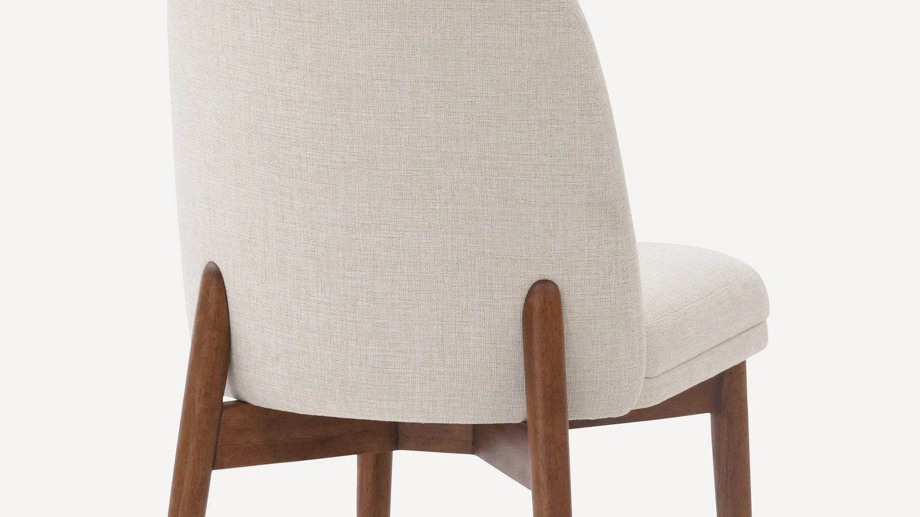 Alto Dining Chairs (Set of 2) - Papyrus/Walnut - Image 3