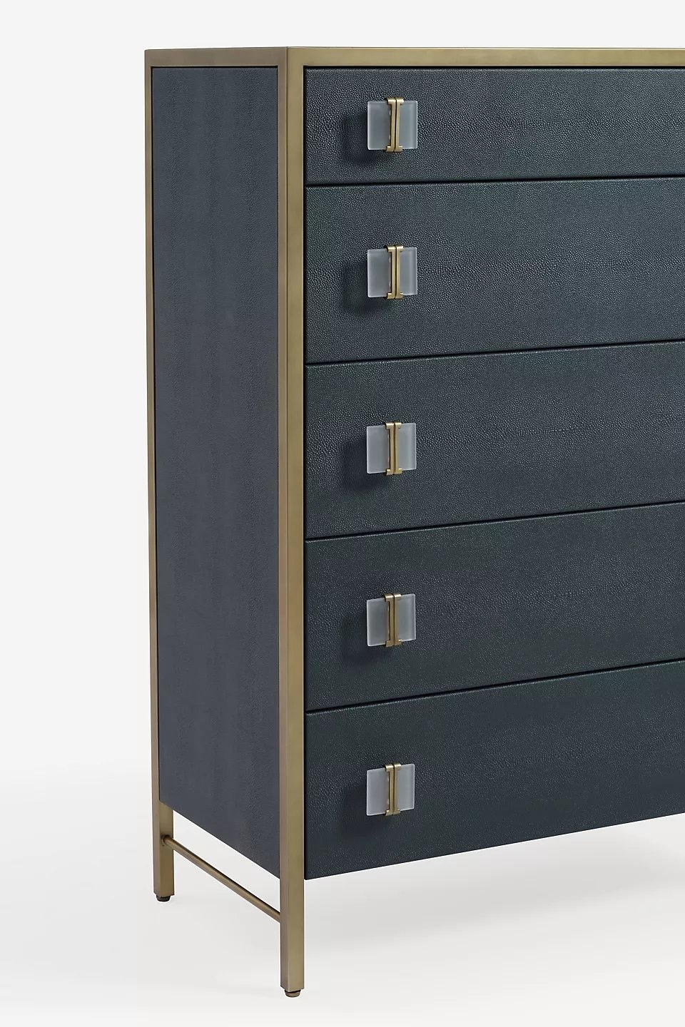 Autumn Shagreen Five-Drawer Dresser - Image 1