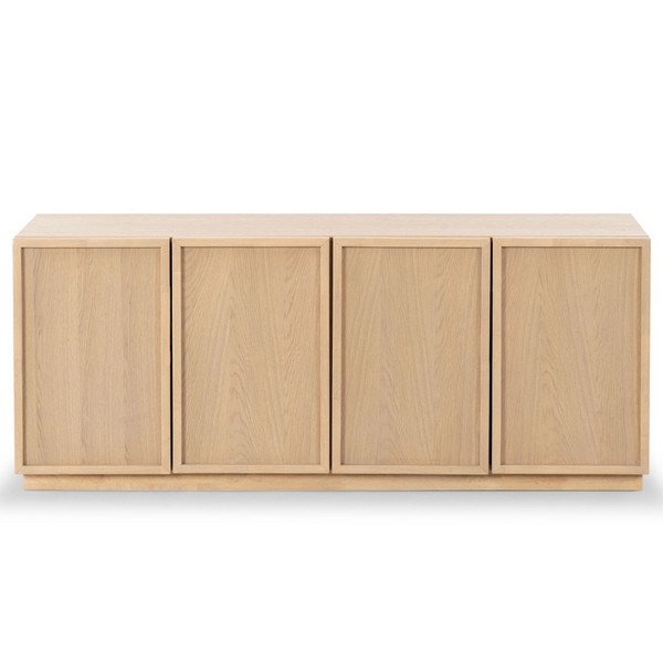 Zeus 4 Door Wood Media Stand - Image 1