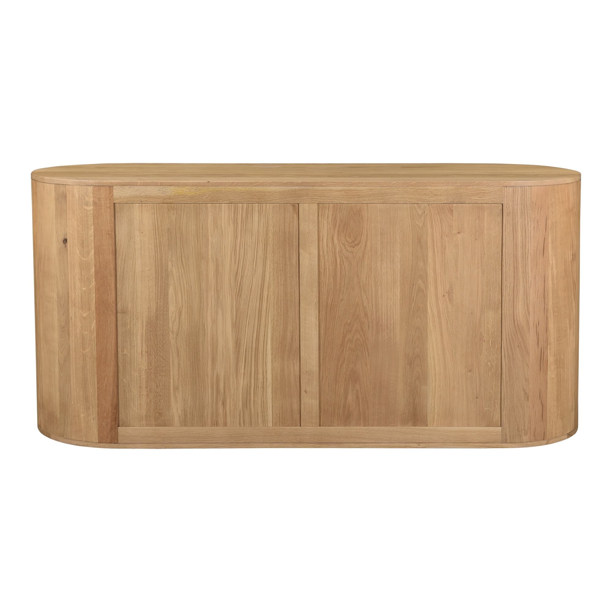 Modern (66") Round Dresser ,Solid Oak - Image 5