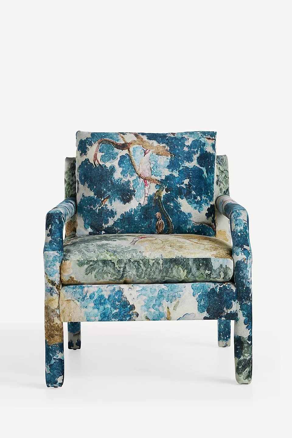 Delaney Judarn Velvet Accent Chair - Image 0
