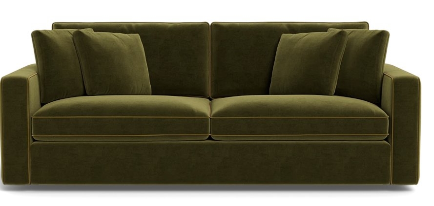 James 2-Seat Sofa with Contrast Piping - Image 0